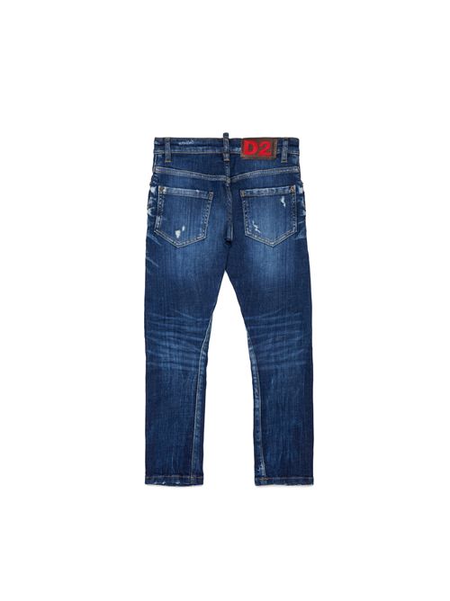 Pantalone, bambino, logato. DSQUARED2 | DQ3580 D0AHXDQ01